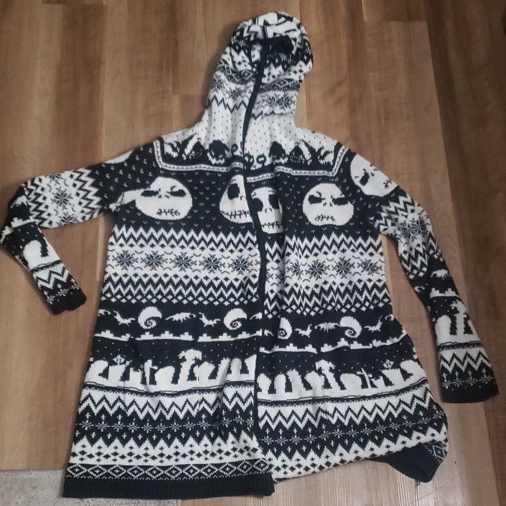 Disney night before Christmas cardigan Indie Sleeze - Picture 3 of 7